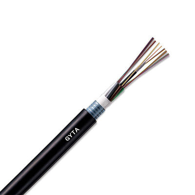satın al 12/24/48 Cores Armored Fiber Optic Cable for Outdoor Telecom Comunication Aerial Steal çevrimiçi üretim