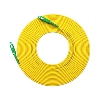satın al HXCOWO SM G652D 2.0mm PVC Simplex Fiber Patch Cord in Custom Length with SC/APC Connector çevrimiçi üretim