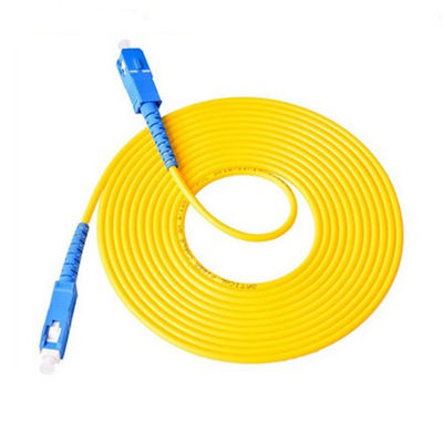 satın al G652D/G657A1/G657A2/OM1/OM2/OM3/OM4 SC-SC bağlantısı olan Fiber Optic Drop Patchcord Çevrimiçi üretim
