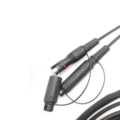 satın al Armored Tube IP67 SC APC SM Fiber Patch Cord For FTTA FTTH BBU RRU Cable çevrimiçi üretim