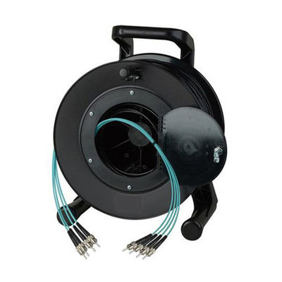 satın al LSZH/PVC/TPU Kılıflı Spiral Zırhlı Askeri Taktik Fiber Optik Kablo Çevrimiçi üretim