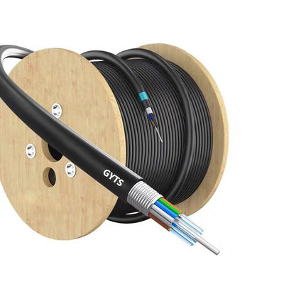 satın al Underground Armored Fiber Optic Cable with ITU G652D/G657A/OM1-OM4 Fibers Compliant with YD/T901-2009 & IEC 60794-1 Standards çevrimiçi üretim