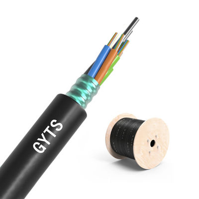 satın al Customized Cores Outdoor Armored Fiber Optic Cable with OM1-OM4 Fiber and Temperature Resistance (-40°C to +70°C) çevrimiçi üretim