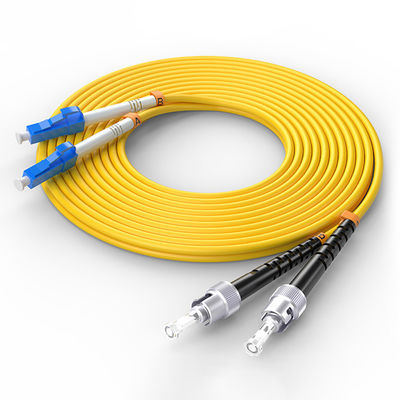1m 2m 3m 5m 10m Uzunluk Fiber Optic Patch Cord FTTH Veri Merkezi için Özel Renkler
