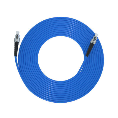 FTTH FTTxFTTB Ağ Fiber Optic Kablo HXCOWO Multimode Simplex ST ST OM4 İletişim Zırhlı Fiber Kablo Patch 2