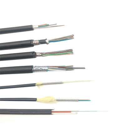 Özel Uzunluk Dış Mekan Zırhlı Fiber Optik Kablo, Çelik Bant Zırhlı ve Dolgu İpi No. 5 0 ile Dış Mekan Ağ Kurulumları İçin İdeal